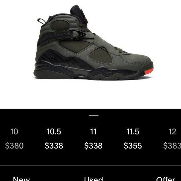 Jordan 8 retro Undftd Take Flight SOLD - Picture 2 of 6